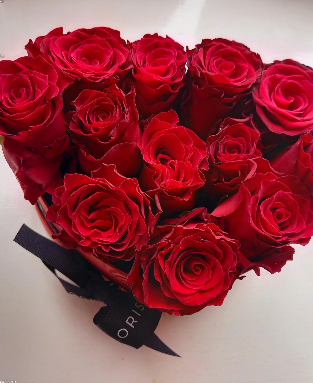 A lush seasonal bouquet